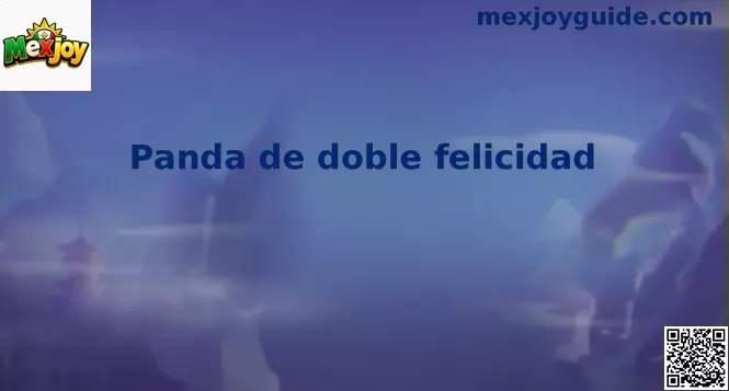 Panda de doble felicidad características de interfaz