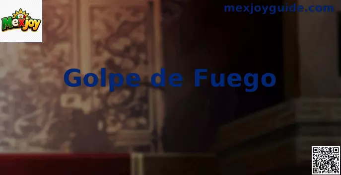 Interfaz interactiva y dinámica de Golpe de Fuego con efectos visuales de energía