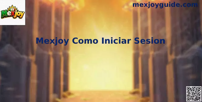 Interfaz de inicio de sesión seguro en Mexjoy México