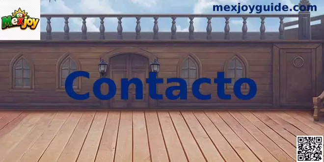 Contacto Mexjoy México para soporte sobre juegos gratis online
