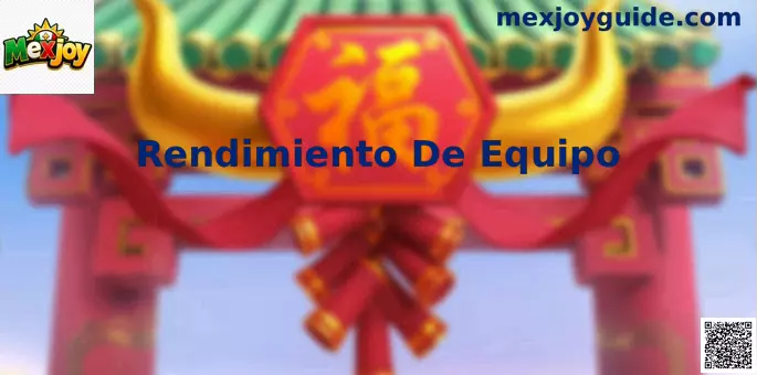 Rendimiento De Equipo Mexjoy imagen