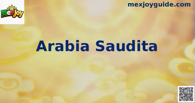 Arabia Saudita análisis Mexjoy