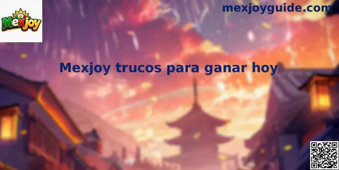 Estrategias y optimización analítica para Mexjoy Casino México