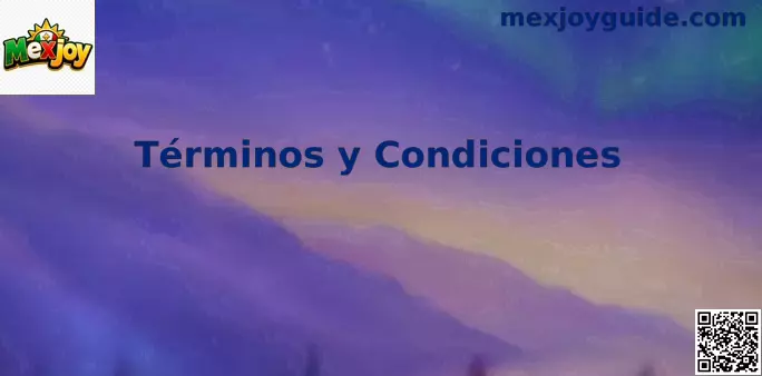 Términos y Condiciones de Mexjoy México - Guía de Juego Seguro
